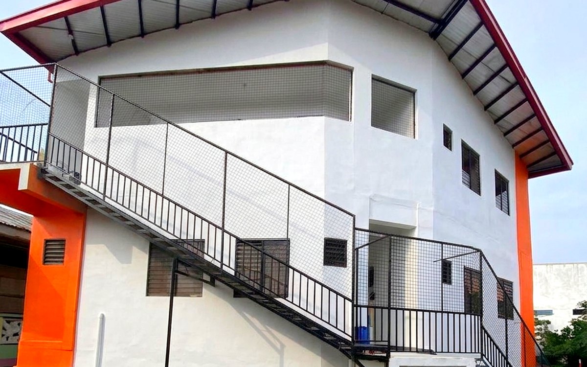 OMBA Two, completed exterior